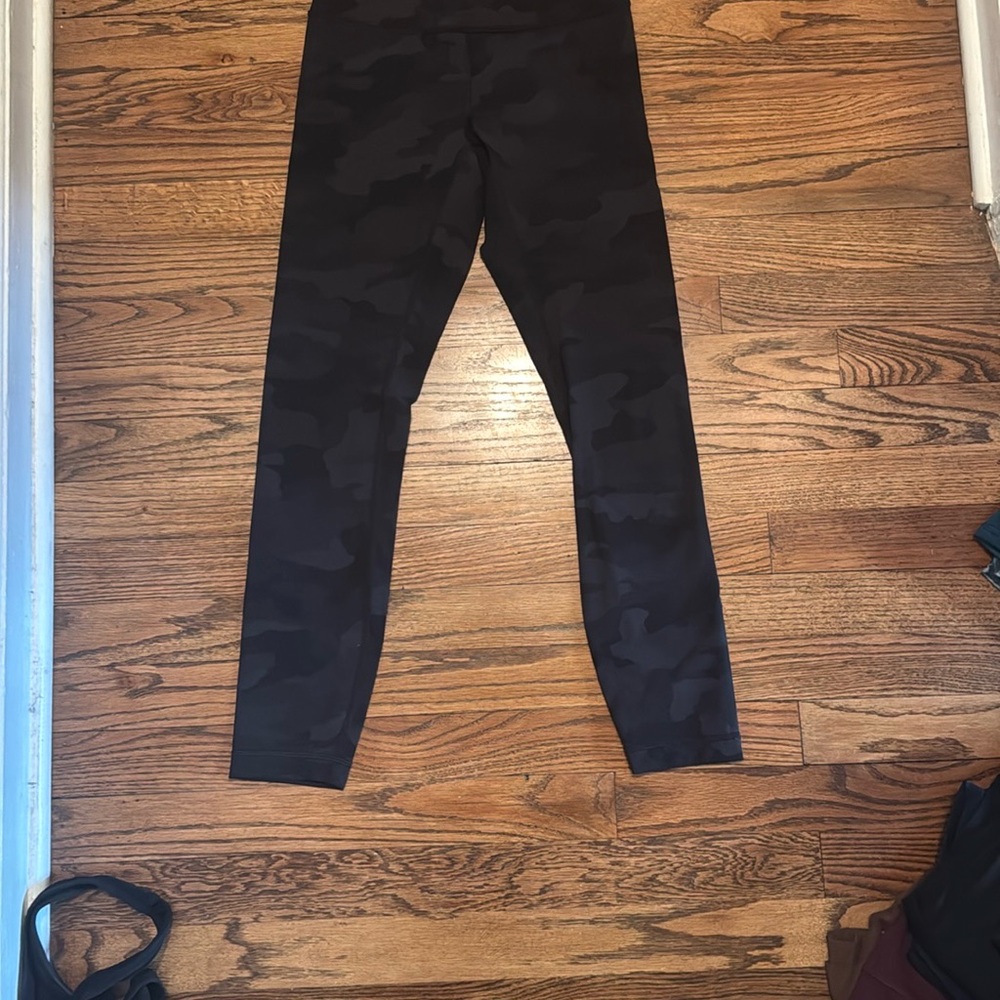 Black Camouflage Leggings